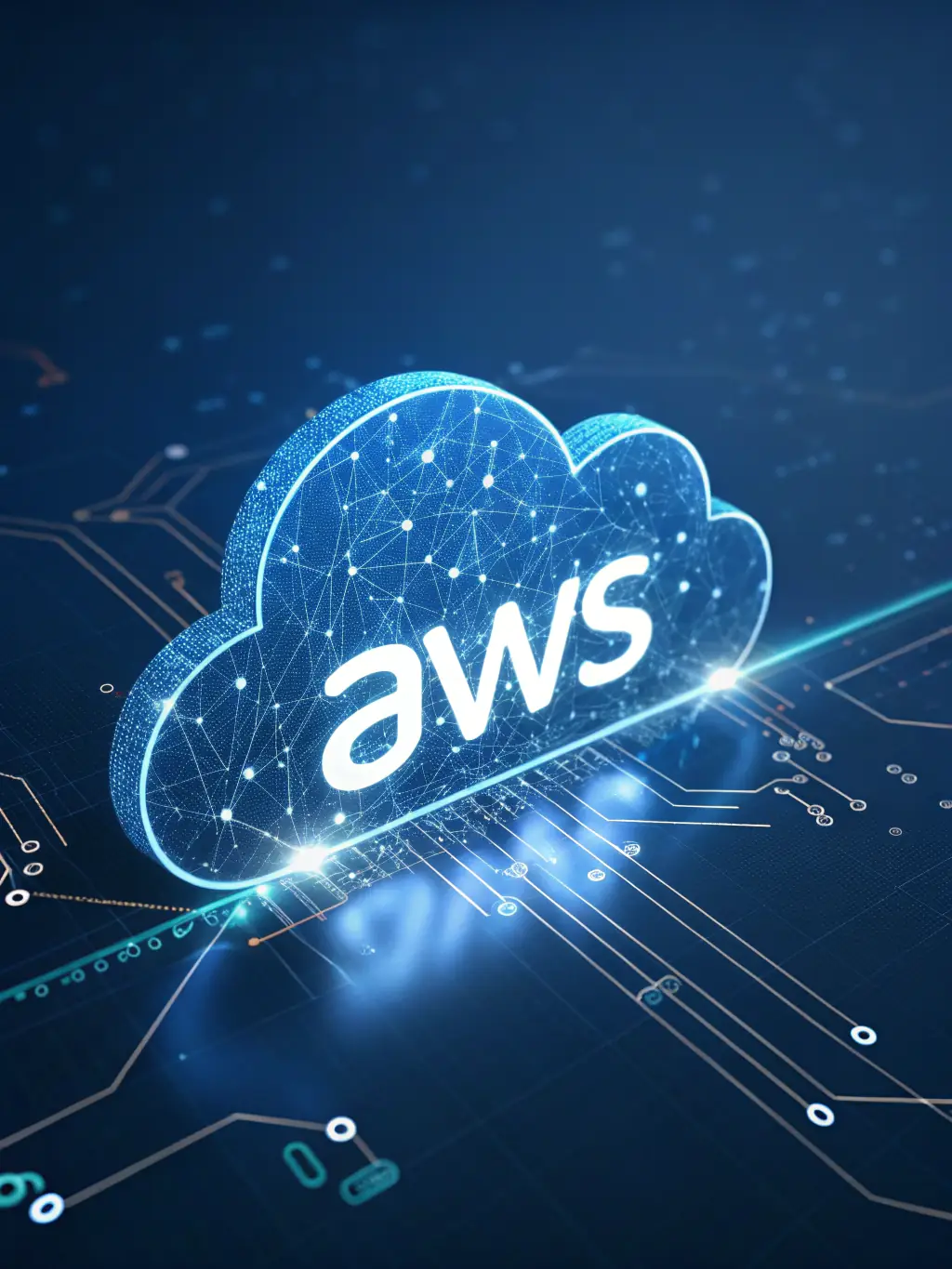 A visually compelling image of a software product being seamlessly integrated with the AWS Marketplace interface, highlighting the ease of deployment and accessibility for AWS customers through Fractivo's GTM Accelerator.